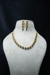 ElegantCZ Stone Necklace and Earrings Set