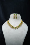 Elegant CZ Stone Necklace and Earrings Set