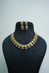 Elegant CZ Stone Necklace and Earrings Set