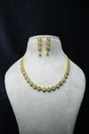 ElegantCZ Stone Necklace and Earrings Set