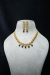 Elegant CZ-Stone Necklace and Earrings Set