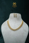 Elegant CZ-Stone Necklace and Earrings Set