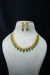 Fast Fashion CZ-Stone Necklace and Earrings Set