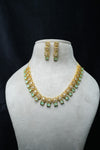 Fast Fashion CZ-Stone Necklace and Earrings Set