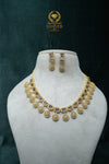 Fashion CZ-Stone Necklace and Earrings set