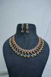 ElegantCZ Stone Necklace and Earrings Set