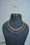 ElegantCZ Stone Necklace and Earrings Set