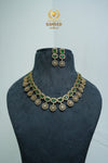 Fashion CZ-Stone Necklace and Earrings set