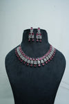 Beautiful CZ-Stone Necklace and Earrings Set