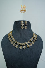 Fashion CZ-Stone Necklace and Earrings set