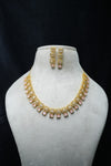 Fast Fashion CZ-Stone Necklace and Earrings Set