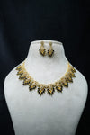 Luxurious CZ-Stone Necklace and Earring Set