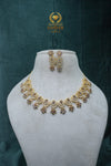 CZ-Stone Necklace and Earrings Set