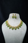 Luxurious CZ-Stone Necklace and Earring Set