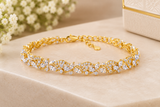 1 Gram Gold CZ Stone Bracelet
