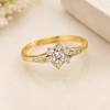 1 Gram Gold CZ Stone Ring