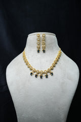 Elegant CZ-Stone Necklace and Earrings Set