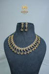 ElegantCZ Stone Necklace and Earrings Set