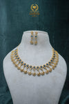 ElegantCZ Stone Necklace and Earrings Set