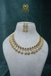 ElegantCZ Stone Necklace and Earrings Set