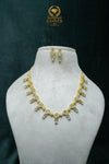CZ-Stone Necklace and Earrings Set