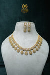 Fashion CZ-Stone Necklace and Earrings set