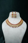 Beautiful CZ-Stone Necklace and Earrings Set