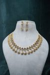 ElegantCZ Stone Necklace and Earrings Set
